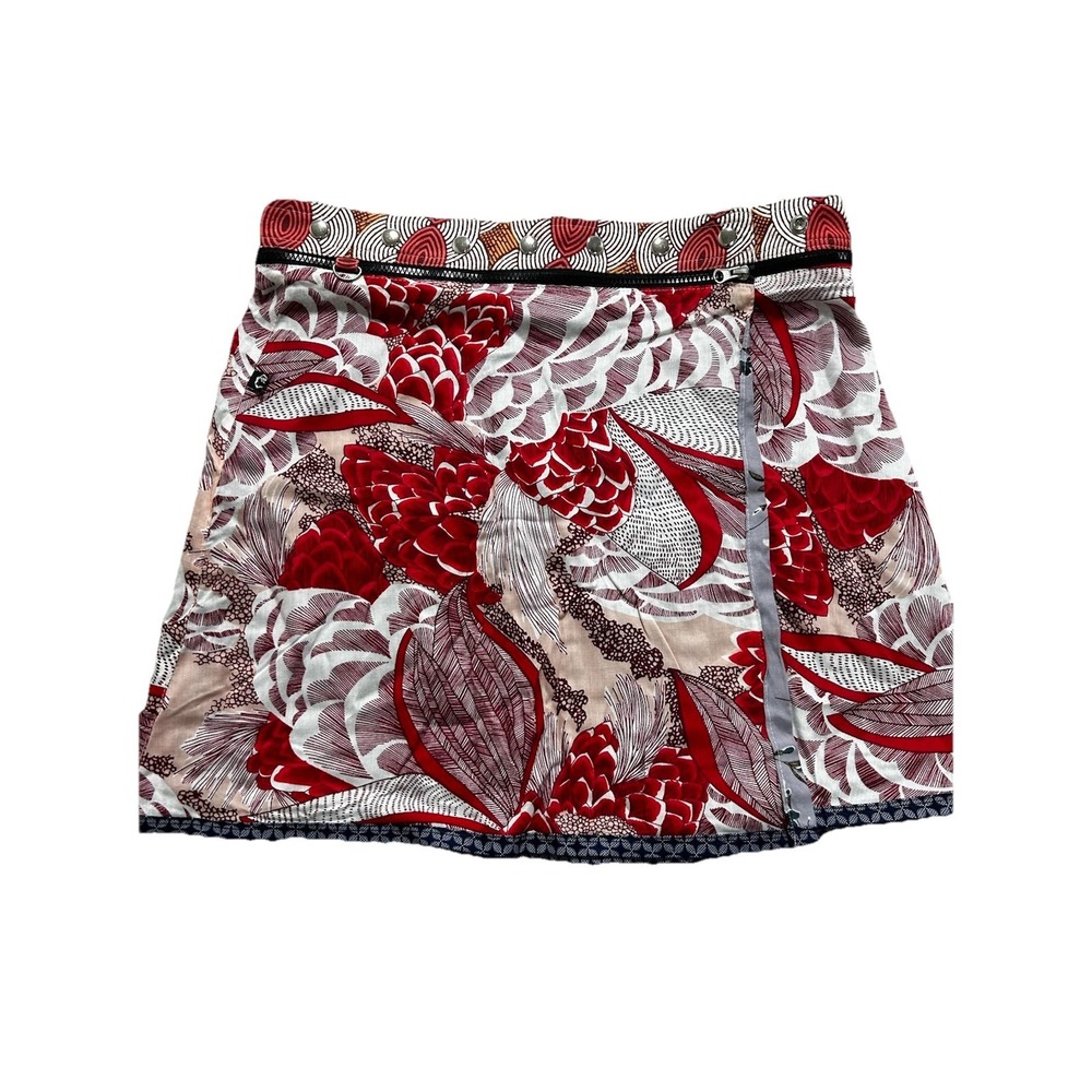 Zand Amsterdam Skirt Womens One Size Reversible Adjustable‎ Wrap Boho Festival